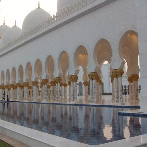 Объединённые Арабские Эмираты, мечеть.Автор: Любовь Волкова.